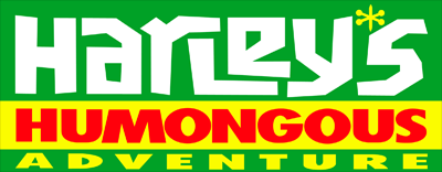 Harley's Humongous Adventure logo for Super Nintendo